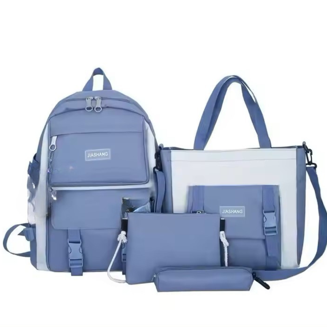 Vista 6 de Maleta Escolar 4 en 1 Kawai Morral V1